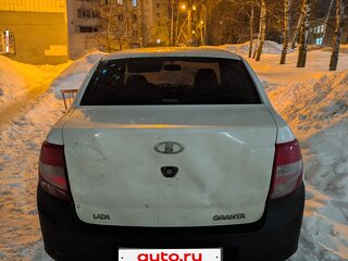 2014 Lada (ВАЗ) Granta I, белый, 200000 рублей, вид 3