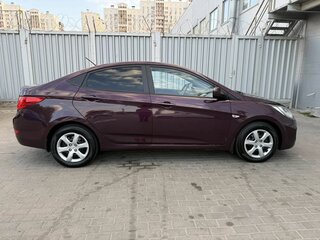 2011 Hyundai Solaris I, фиолетовый, 675000 рублей, вид 5