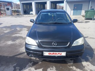 2001 Opel Astra G, чёрный, 150000 рублей, вид 1
