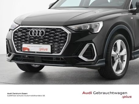 2023 Audi Q3 Sportback 35 TDI II (F3), чёрный, 4150000 рублей, вид 2