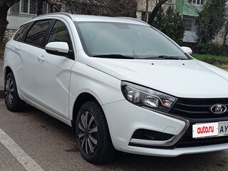 2019 Lada (ВАЗ) Vesta SW I, белый, 700000 рублей, вид 1
