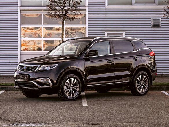2020 Geely Atlas I, чёрный, 1295000 рублей