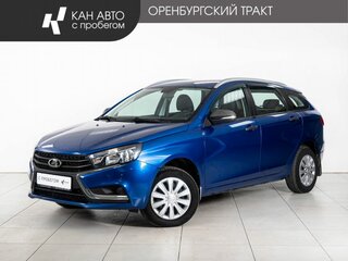 2021 Lada (ВАЗ) Vesta SW I, синий, 1097000 рублей, вид 1