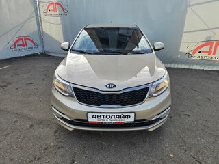 2015 Kia Rio III Рестайлинг, бежевый, 949000 рублей, вид 5