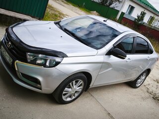 2017 Lada (ВАЗ) Vesta I, серебристый, 550000 рублей, вид 1