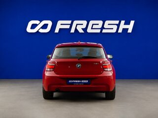 2013 BMW 1 серии 116i II (F20/F21), красный, 1157077 рублей, вид 4