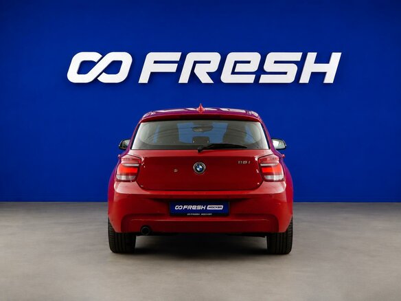 2013 BMW 1 серии 116i II (F20/F21), красный, 1049077 рублей - вид 3