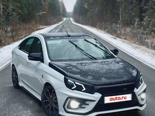 2021 Lada (ВАЗ) Vesta CNG I, белый, 1100000 рублей, вид 2