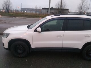 2013 Volkswagen Tiguan I Рестайлинг, белый, 1250000 рублей, вид 5