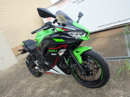 2022 Kawasaki Ninja 650, зелёный, 880000 рублей, вид 1