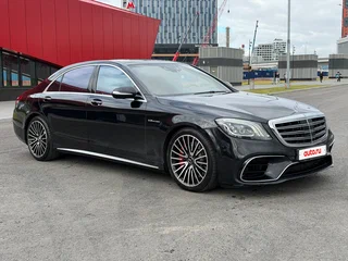 2014 Mercedes-Benz S-Класс AMG 63 AMG Long III (W222, C217), чёрный, 3500000 рублей, вид 1