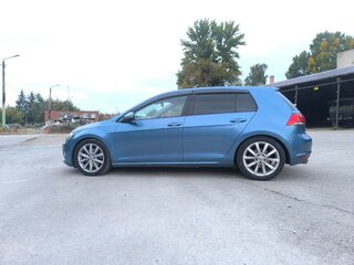 2015 Volkswagen Golf VII, синий, 1350000 рублей, вид 4