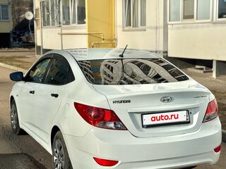 2013 Hyundai Solaris I, белый, 670000 рублей, вид 4