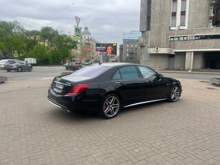 2014 Mercedes-Benz S-Класс AMG 63 AMG Long III (W222, C217), чёрный, 3300000 рублей, вид 1