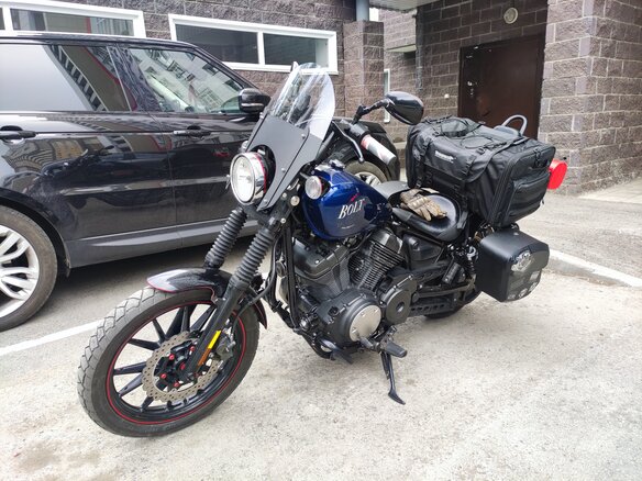 2016 Yamaha XV950 Bolt, синий, 750000 рублей - вид 6
