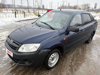 2013 Lada (ВАЗ) Granta I, синий, 320000 рублей, вид 3