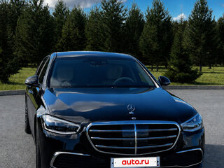 2021 Mercedes-Benz S-Класс 450 Long 4MATIC VII (W223), чёрный, 10800000 рублей, вид 2