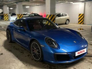 2016 Porsche 911 Carrera 4S VII (991) Рестайлинг, синий, 7400000 рублей, вид 1