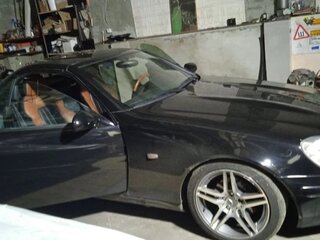 1999 Mercedes-Benz SLK-Класс 230 I (R170), чёрный, 750000 рублей, вид 4