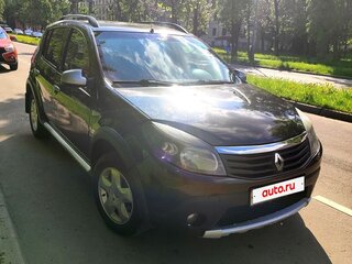 2011 Renault Sandero Stepway I, чёрный, 570000 рублей, вид 3