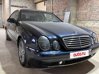 1999 Mercedes-Benz CLK-Класс 200 I (W208) Рестайлинг, синий, 430000 рублей, вид 1