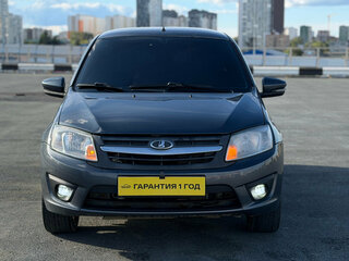 2015 Lada (ВАЗ) Granta I, серебристый, 389000 рублей, вид 2