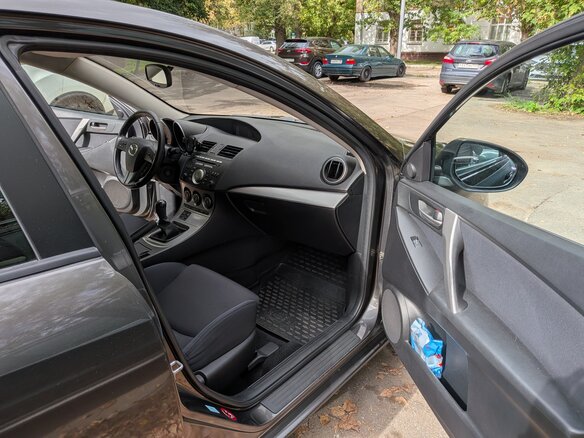 2009 Mazda 3 II (BL), серый, 820000 рублей - вид 6