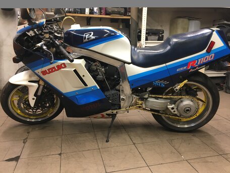 1985 Suzuki GSX-R 1100, синий, 1150000 рублей, вид 5