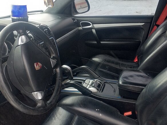 2003 Porsche Cayenne S I (955), чёрный, 750000 рублей - вид 6
