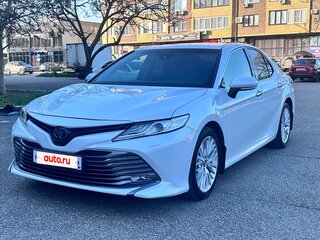 2019 Toyota Camry VIII (XV70), белый, 2750000 рублей, вид 1