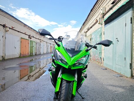 2017 Kawasaki Ninja 1000 SX, зелёный, 859000 рублей, вид 3