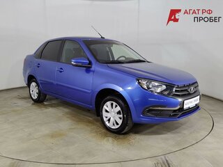 2021 Lada (ВАЗ) Granta I Рестайлинг, голубой, 750000 рублей, вид 3