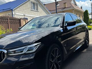 2021 BMW 5 серии 530i VII (G30/G31/G38) Рестайлинг, чёрный, 5250000 рублей, вид 1