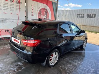 2018 Lada (ВАЗ) Vesta SW I, чёрный, 1110000 рублей, вид 4
