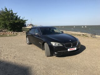 2008 BMW 7 серии Long 750Li V (F01/F02/F04), чёрный, 1600000 рублей, вид 1