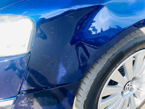 2008 Volkswagen Passat B6, синий, 520000 рублей - вид 16