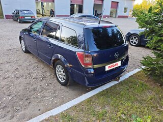2008 Opel Astra H Рестайлинг, синий, 320000 рублей, вид 4