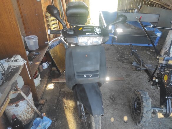 1998 Honda Lead 90, чёрный, 5000 рублей - вид 1