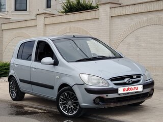 2008 Hyundai Getz I Рестайлинг, серебристый, 399999 рублей, вид 2