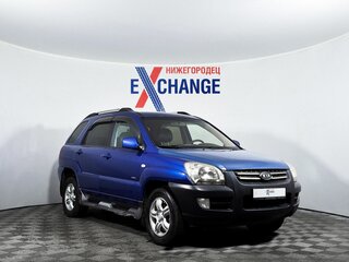 2006 Kia Sportage II, синий, 582000 рублей, вид 2