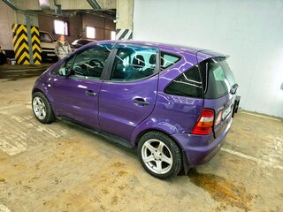 1999 Mercedes-Benz A-Класс 140 I (W168), фиолетовый, 350000 рублей, вид 5