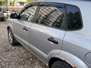 2008 Hyundai Tucson I, серебристый, 570000 рублей, вид 4