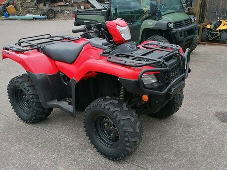 2018 Honda TRX 500 (Foreman), красный, 1195000 рублей, вид 1