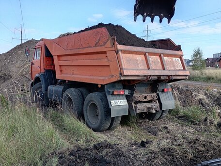 2007 КамАЗ 5511, оранжевый, 1300000 рублей, вид 4