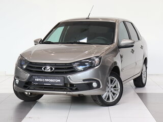 2020 Lada (ВАЗ) Granta I Рестайлинг, серый, 587000 рублей, вид 1
