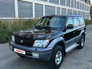 2000 Toyota Land Cruiser Prado 90 Series Рестайлинг, чёрный, 2250000 рублей, вид 3