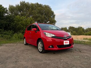2012 Toyota Ractis II, красный, 950000 рублей, вид 4