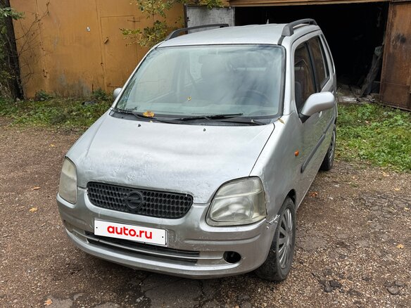 2000 Opel Agila A, серебристый, 60000 рублей - вид 1