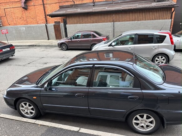 2008 Kia Spectra I Рестайлинг 2, чёрный, 575000 рублей - вид 2