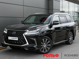 2017 Lexus LX 570 III Рестайлинг 2, чёрный, 5801400 рублей, вид 1
